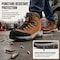 Handpoint Mens 6 in Steel Toe Work Boots-Slip Resistant, Puncture Resistant, Water Resistant, 8.5 84316D-8.5 - alternate 9