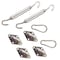 King Canopy Sun Shade Sail Quadrilateral Hardware Kit for Installation, Turnbuckle is 8in closed 11in open, SS ZT2001400 - alternate 1
