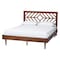 Baxton Studio Zola Platform Bed with Cutout Headboard, Queen 268-9814-14463-ZORO - alternate 1