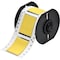 Brady PermaSleeve Heat Shrink Wire and Cable Labels Single-sided for B33 Printers, 1.5 in. x 1 in. Yellow B33-1500-2-342YL-2 - alternate 1