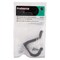 Prosource Coat and Hat Hook, 22 lb, 2-Hook, 1 in Opening, Zinc, Oil-Rubbed Bronze H62-B076 - alternate 3