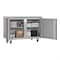 Koolmore 48 in. Two-Door Commercial Undercounter Freezer in Stainless Steel with Casters, KM-UCF-2DSS KM-UCF-2DSS - alternate 6
