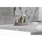 Kingston Brass Double-Handle 4" Centerset Bathroom Faucet with Pop-Up Drain, Brushed Nickel FSC4648CML - alternate 6