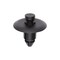 Auveco Push-Type Retainer Black Nylon - Chrysler, 25PK 20739 - alternate 1