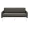 Osp Home Furnishings Lounge Seating Lounge Sofa, Smoke Faux Leather SL5603-P52 - alternate 7