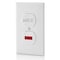 Leviton Wall Switch, 1/2 hp, Toggle, 15 A, White 5226-W - alternate 4