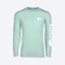 Costa XL Long Sleeve Men's Crew Neck Mint Technical Crew Tee Shirt FQA400035-453XL - alternate 2
