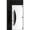 Vdomdoors Front Exterior Prehung Steel Door Ronex1077 Teak 96 Sidelight and Transom Window Sidelite Entry RONEX1077EXD-OAK-W36+12xH96+16-LH-I - alternate 1