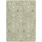 Homeroots 10' X 14' Artichoke Green Gray And Ivory Oriental Washable Indoor Outdoor Area Rug 598015 - alternate 9