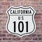 Signmission California Route Marker Shield Sign Us 1, 6 inch X 6 inch, Plastic Sign, 2PK SHI-P-2PACK-6-370 - alternate 6