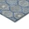 Homeroots 10' X 14' Navy Blue Ivory And Taupe Floral Medallion Washable Indoor Outdoor Area Rug 614610 - alternate 9