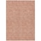 Homeroots 5' X 8' Copper And Ivory Geometric Washable Indoor Outdoor Area Rug 602354 - alternate 7