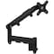 Atdec spring assisted single display wall mount, dynamic, supports flat monitor screens up to 20 lbs,  AWMS-DW6-B - alternate 2