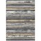 Homeroots 10' X 14' Charcoal Beige And Brown Striped Washable Indoor Outdoor Area Rug 598877 - alternate 9