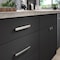 Richelieu 7 9/16-inch (192 mm) Center to Center Brushed Nickel Contemporary Cabinet Pull BP7345192195 - alternate 7