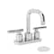 Symmons Dia 4 in. Centerset Two-Handle Bathroom Faucet with Push Pop Drain (1.0 GPM) SLC3512PP - alternate 1