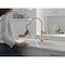 Delta Renaldi Touch2O Kitchen Faucet with Touchless Technology Lumicoat Champagne Bronze 9184TL-CZ-PR-DST - alternate 7