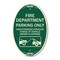 Signmission Fire Department Parking Only Unauthorized Veh, 12 In X 18 In Architectural, Heavy Gauge Aluminum A-OV-G-1218-24023 - alternate 1