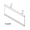 Retail First Black Metal Sign Holder 2.25 in. H X 5.25 in. L 1000-000298 - alternate 1
