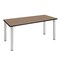 Regency Kee Training Seminar Table, 66 in W, 24 in L, Noble Oak MT6624NOBPCM - alternate 1