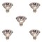 Bulbrite Halogen 12V Lensed Flood MR16 Light Bulbs, GU5.3 Bi-Pin Base, 20-Watts, 2900K, 8PK 860703 - alternate 1