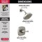 Delta Stryke 14 Series Shower Only, 4.19 in, Lumicoat Stainless T14276-SS-PR - alternate 4