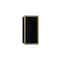 Hansgrohe XtraStoris Individual Wall Niche Matte Black with Design Frame 12"x 6"x 4" in Brushed Bronze 56095140 - alternate 1