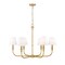 Z-Lite Tova Rubbed Brass 6 Light Chandelier 3049-32RB - alternate 1