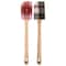 Martha Stewart 3 Piece Holiday Plaid Stoneware 3.4qt Batter Bowl Set with Silicone Spatulas in White 140241.03 - alternate 6