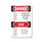 Signmission OSHA Danger Sign, Diesel Fuel No Smoking Bilingual, 24in X 18in Decal, OS-DS-D-1824-VC-1124 OS-DS-D-1824-VC-1124 - alternate 1