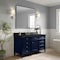 James Martin Vanities Brittany 60" Single Vanity, Victory Blue, w/ 3 CM Phantome Eclos Top 650-V60S-VBL-3PHT - alternate 5