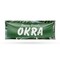Signmission Farm Fresh Okra, 18 Inch x 48 Inch, Vinyl Banner B-30603 - alternate 1