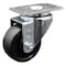 Service Caster 3.5 Inch Soft Rubber Wheel Swivel Top Plate Caster SCC-20S3514-SRS-TP2 - alternate 1