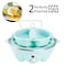 Brentwood Industries Electric 7 Egg Cooker with Auto Shut Off in Blue TS-1045BL - alternate 6