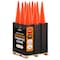 Xpose Safety Traffic Safety Cone, 36 in, PVC, No Collar, DOT Approved, Orange, Half Pallet, PK125 OTC36-HP125-X - alternate 1