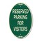 Signmission Parking Space Reserved Sign Parking Reserved , 12 In X 18 In Architectural, Heavy Gauge Aluminum A-OV-G-1218-23352 - alternate 1