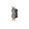 Leviton PlugsandReceptacles, 15A, 125VAC, Gry, Nylon M5262-SGG - alternate 1