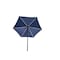 Living Accents Solar LED 9 ft. Tiltable Royal Blue Market Umbrella YQ103BK-BL - alternate 7