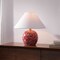 Jonathan Y Felice 17.25" Modern Cottage Floral Ceramic Globe LED Table Lamp, Red/White JYL5508B - alternate 9
