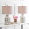 Jonathan Y Alvord 24.5" LED Glass Table Lamp, Mercury Silver, 2PK JYL1075A-SET2 - alternate 12