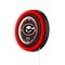 Holland Bar Stool University of Georgia G  15 Double Neon Wall Clock Clk15BK - alternate 5