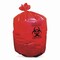 Heritage Healthcare Biohazard Printed Low-Density Can Liners, Biohazard, 45 gal, 1.3 mil, 40 x 46, Red, 200PK A8046PR - alternate 7