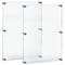 Azar Displays Floating Acrylic Wall Frame with Silver Stand Off Caps: 24in x 36in Graphic Size, 2PK 105536-2PK - alternate 1