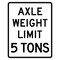 Sign Solutions Usa Traffic Sign, 36 in Width, Aluminum Sign, Vertical Rectangle DUS06DWT3648R12-25 - alternate 1