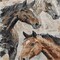 Homeroots 10' X 14' Beige Charcoal And Brown Horse Washable Indoor Outdoor Area Rug 618696 - alternate 4