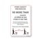 Signmission Public Safety, 18" Height, Peel And Stick Wall Graphic, OS-NS-RD-1824-25437 OS-NS-RD-1824-25437 - alternate 1