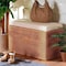 Bali & Pari Eamon Braided Natural Rattan Storage Bench 259-14273-ZORO - alternate 9