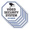 Signmission Video Security System 24 Hour, 10 inch X 10 inch, Aluminum Metal Signs, 5PK OC-A-5Pack-10-4 - alternate 1