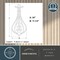 Vaxcel Monrovia 3 Light Bronze Open Cage Teardrop Pendant Light P0382 - alternate 7