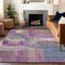 Homeroots 10' X 14' Lavender And Purple Abstract Washable Indoor Outdoor Area Rug 609309 - alternate 9
